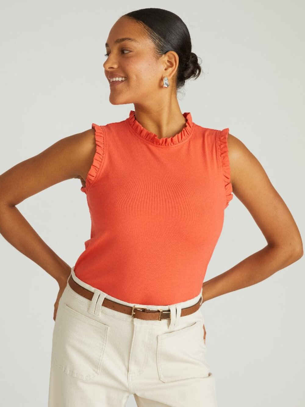 New in Bag Universal Standard Tabitha Frill top - size S (14-16)